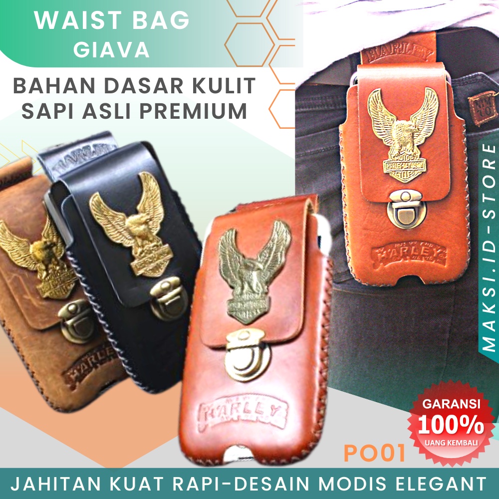 Tas Hp Handphone Multifungsi Tas Pinggang Pria Kulit Sapi Asli Serbaguna Kulit Sapi Asli Full Tanpa Furing P001 KUALITAS TERJAMIN MEMUASKAN