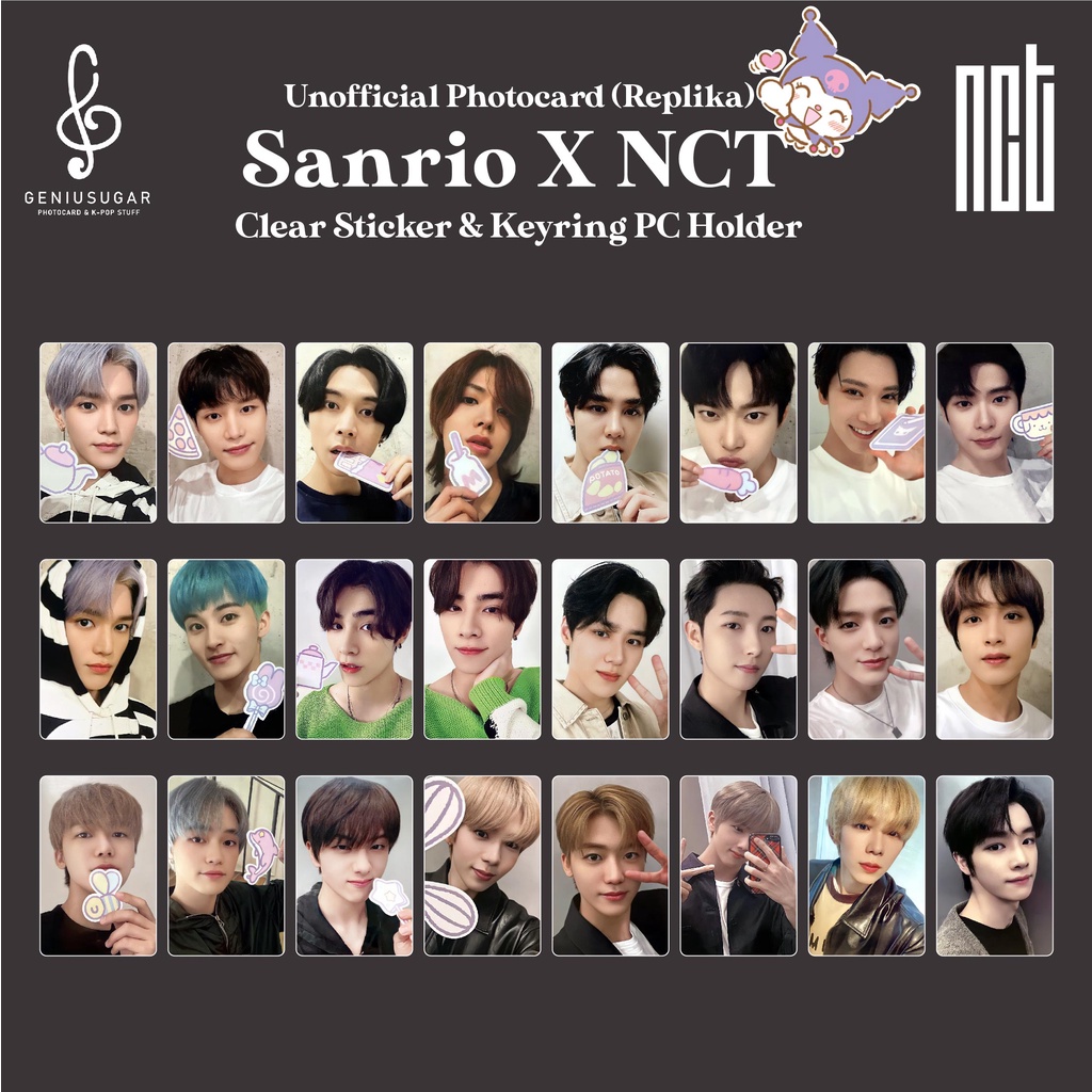 [REPLIKA NCT] PHOTOCARD SANRIO UNOFFICIAL