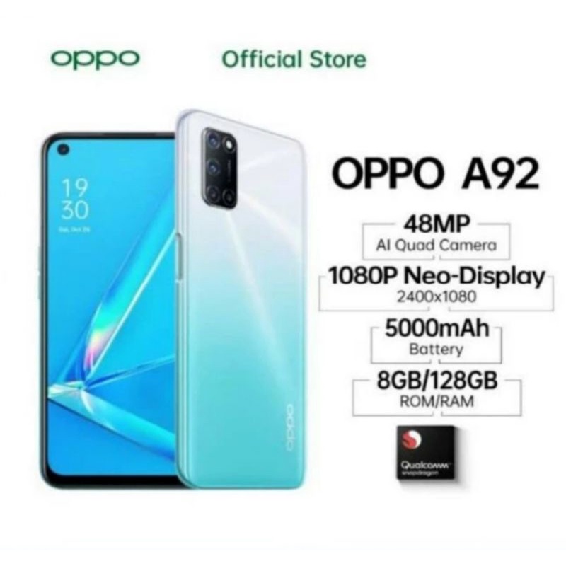 OPPO A92 RAM 8/128GB