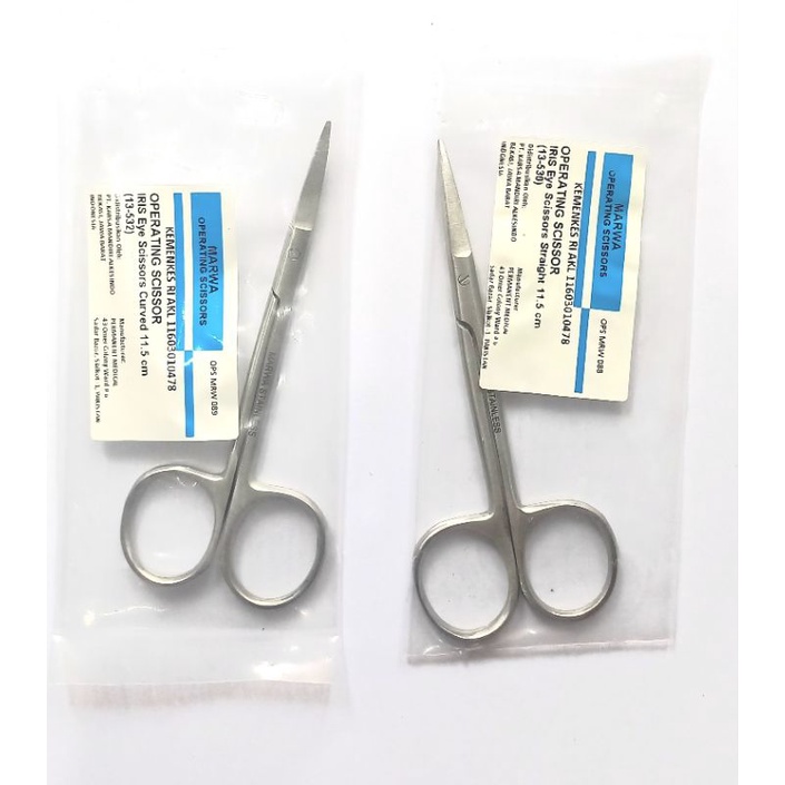 

HJK Gunting Jaringan Gunting Tajam Tajam Lurus 11,5cm Gunting TaTa Lurus 14cm Marwa Operating