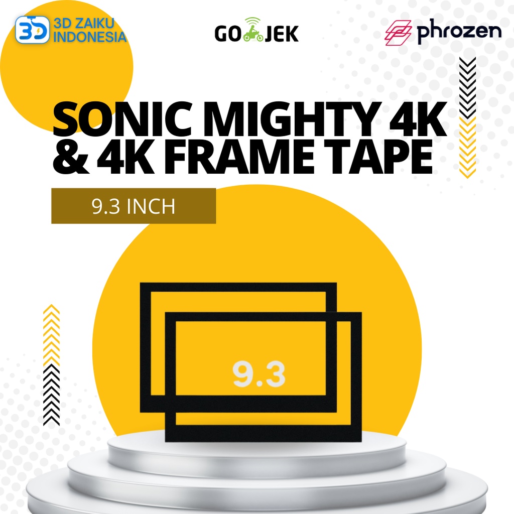 Phrozen LCD Frame Tape 9.3 inch Mighty 4K Sonic 4K XL Shuffle XL