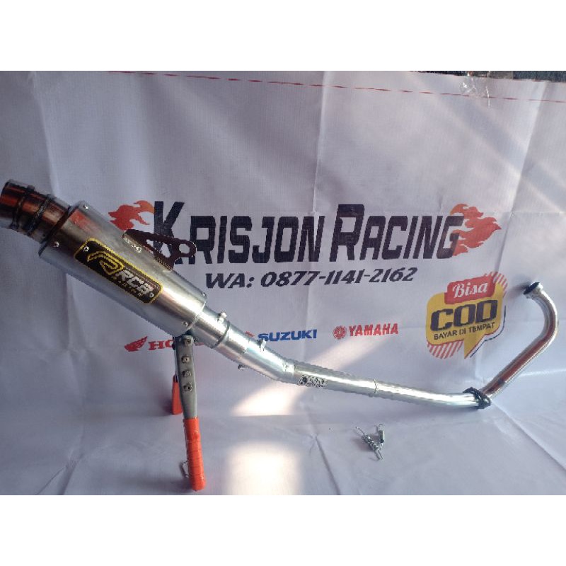 Jual knalpot racing rcb motor satria fu karbu fu lama fu barong jupiter