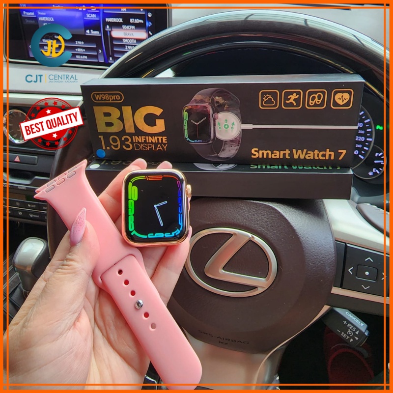 CJT - Smart watch Smartwatch 7 PRO rubber size 42mm apk fitpro - W98