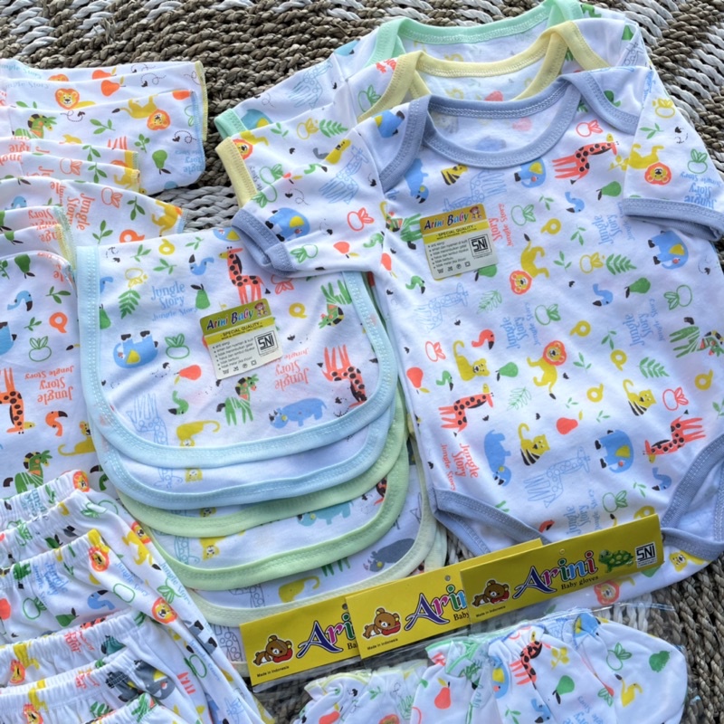 PROMO 7.7 30 PCS Baju Bayi Celana Bayi Hampers Lahiran Bayi Baju Bayi Baru Lahir Baju Bayi Newborn Sarung Tangan Bayi Popok Bayi Jumper Bayi DNW BABY