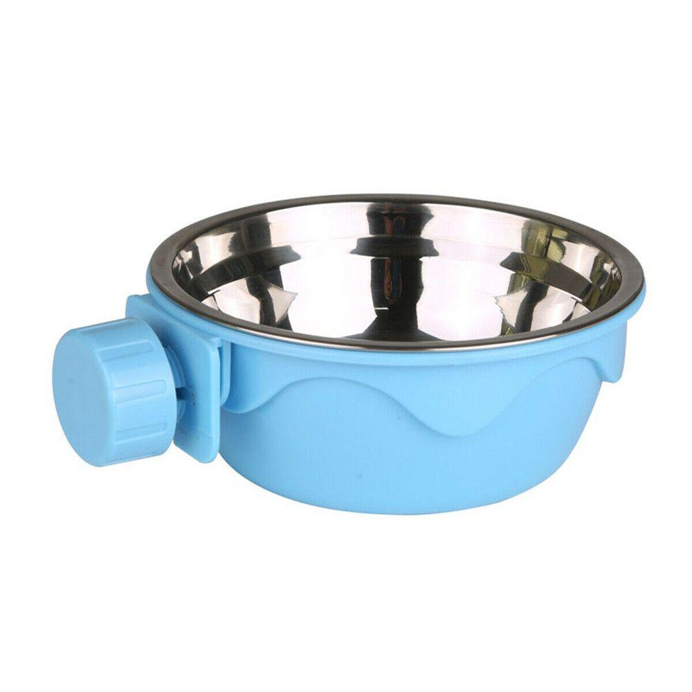 Solighter Dog Bowl Fixed Puppy Food Dispenser Mangkuk Kucing Gantung