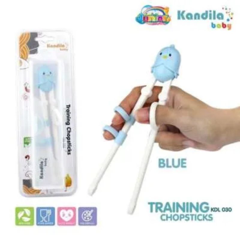 Kandila Baby Chopsticks Training With Case Box KDL030 - Latihan Sumpit Anak Bayi + Kotak - Latian Sumpit Anak-Anak