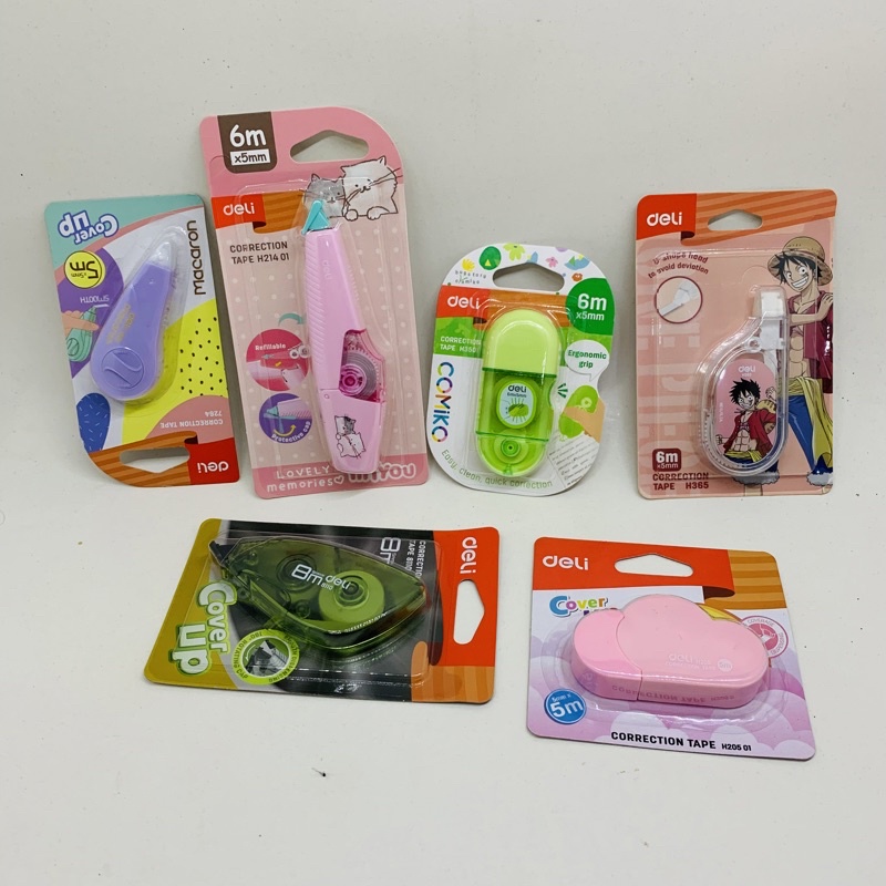 

Correction Tape Deli 5m, 6m Dan 8m