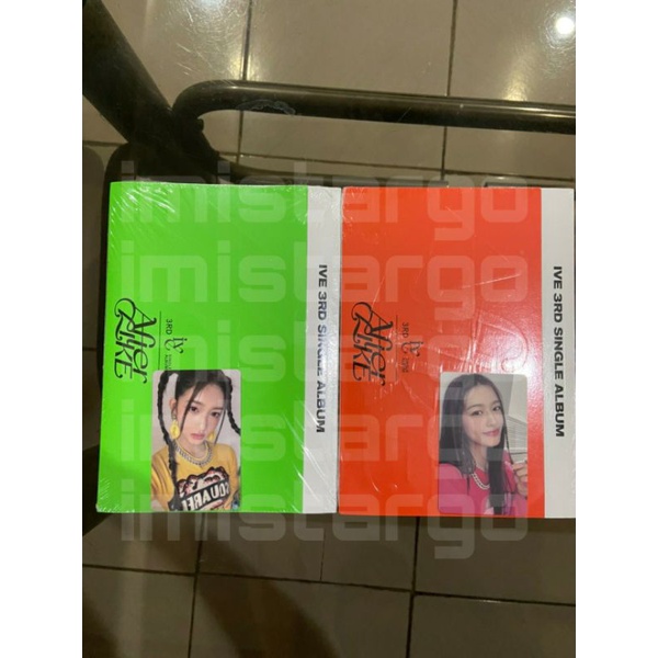 ALBUM IVE AFTER LIKE SEALED BENE PC LD YUJIN LEESEO BANDINA
