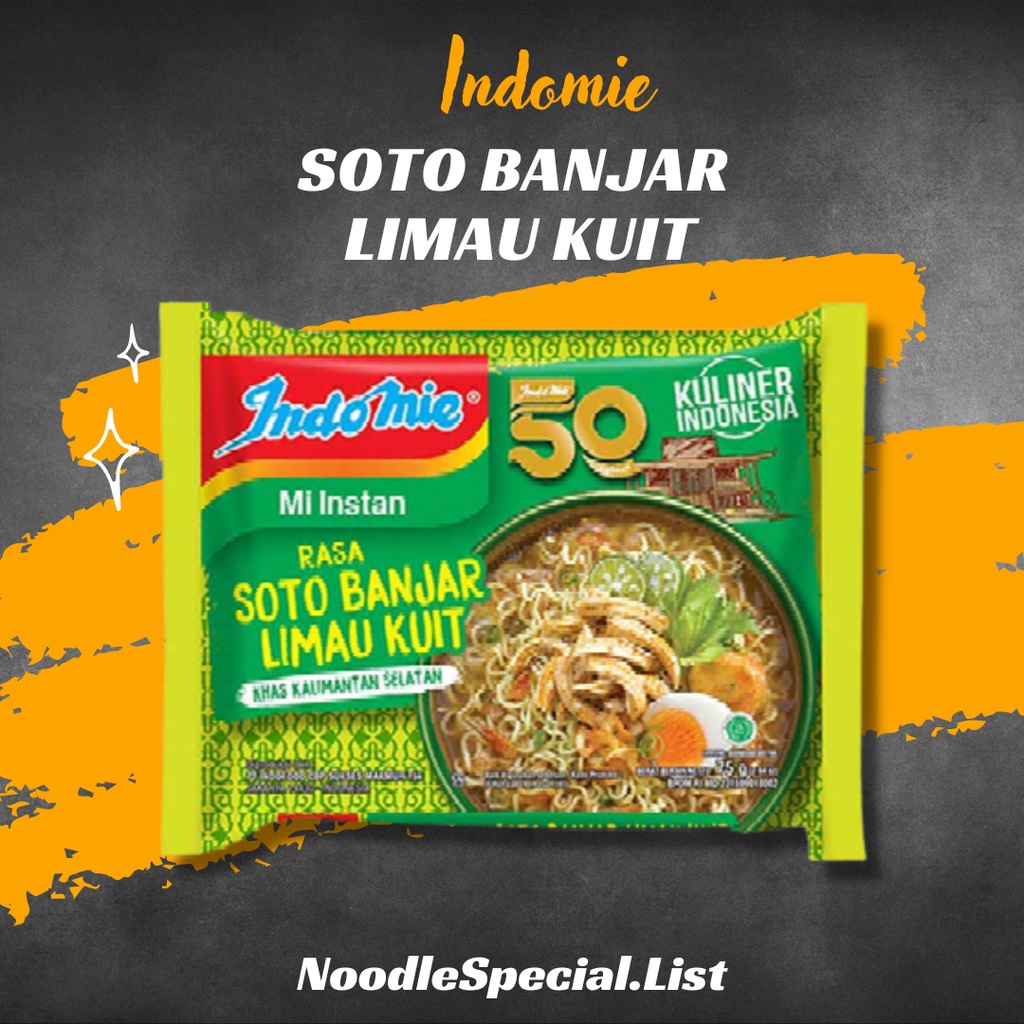 

Indomie Rasa Soto Banjar Limau Kuit Mi Instant Kuah Mie Berkuah