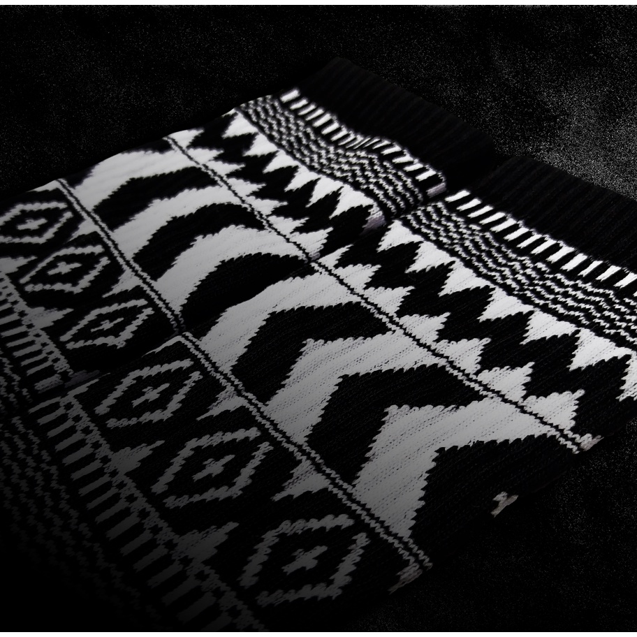 Kaos Kaki Oldschool Motif Tribal - Amaterasu Official