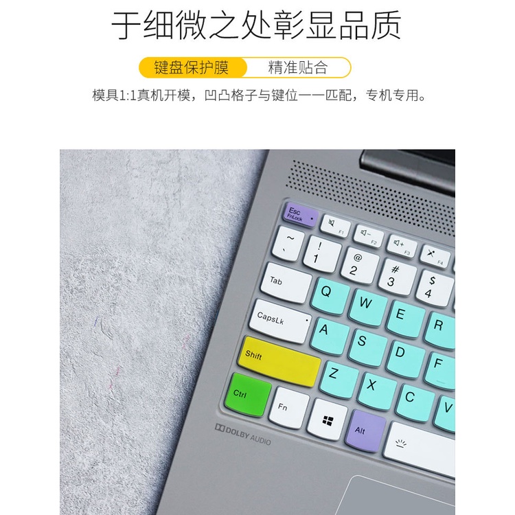 Film Pelindung keyboard Bahan Silikon Anti Air Untuk Lenovo Xiaoxin Air15 Thinkbook15P