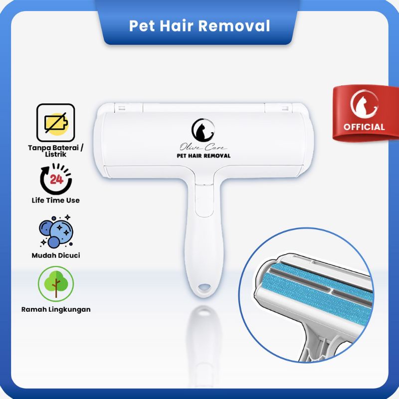 Olive Care Pet Hair Removal Pembersih Bulu Kucing dan Anjing