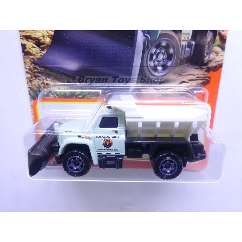 Matchbox Plow Master 6000 Putih Hijau