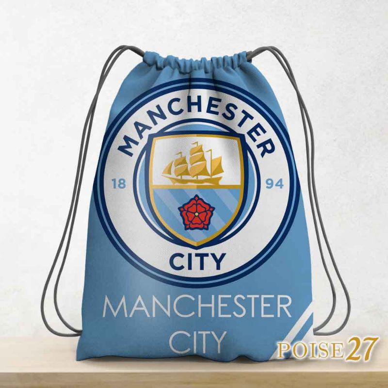 Tas Ransel Cowok Keren | Tas Olahraga Club Bola Manchester City Sport | Tas Sepak Bola Basket Badmin