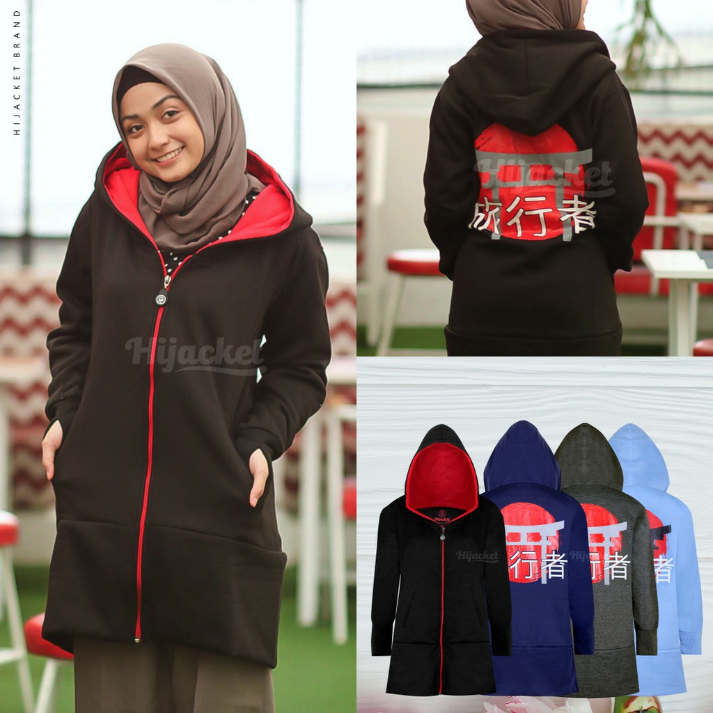 Jaket Hijaber model Japan Street Hijacket pertama diindonesia