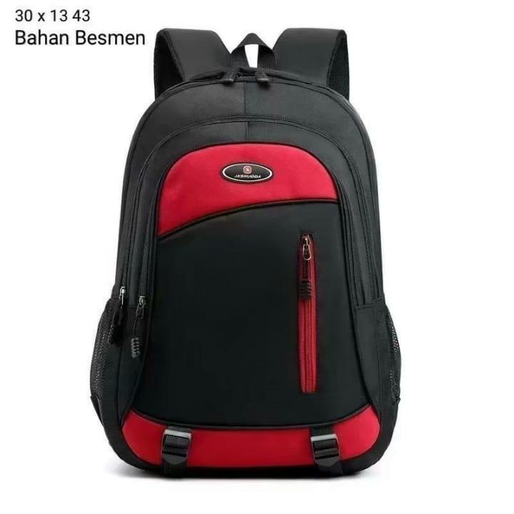 Ransel Pria Sandang Punggung Jashuoda Motif Kombinasi Warna Cocok Untuk Kerja Kuliah Sekolah Terbaru