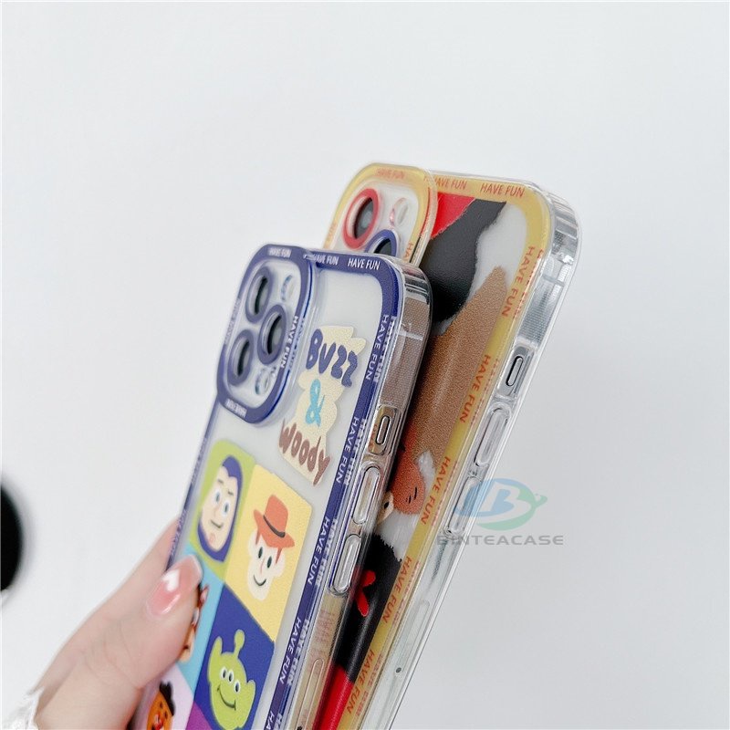 Casing TPU Redmi Note 11S 11 Pro 10C 10A 9C 9T 9A 10 5G 10S 8 8 Pro 7 Poco M3 X3 Pro NFC Motif Toy Story