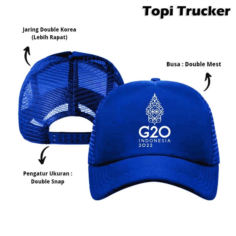 Topi Trucker G20 INDONESIA 2022