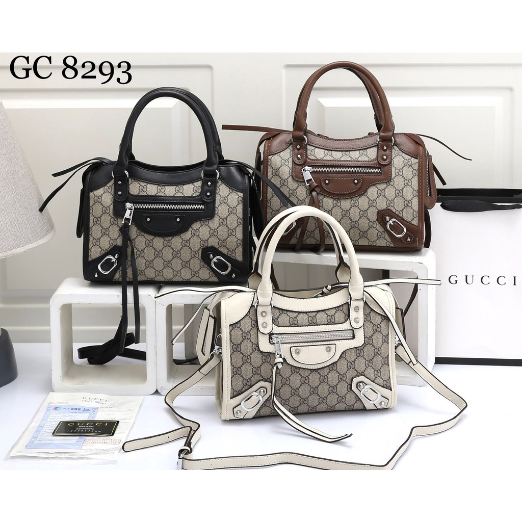 TAS WANITA BATAM IMPORT GUCCI X BALEN 8293 KWALITAS SEMI ORIGINAL