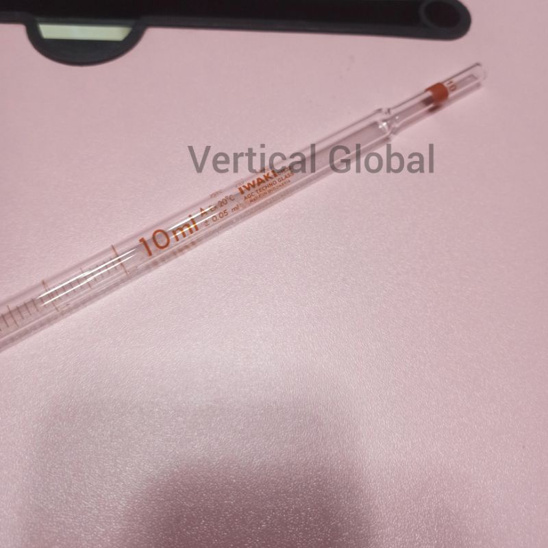 Pipet Ukur 10 ml Iwaki Kaca Serological pipet