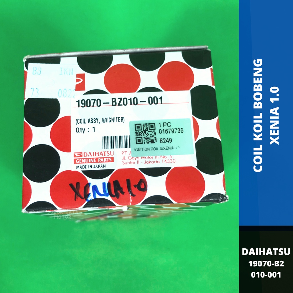 DAIHATSU Koil Coil Ignition Kumparan Pengapian Bobeng Mobil Xenia 1.0