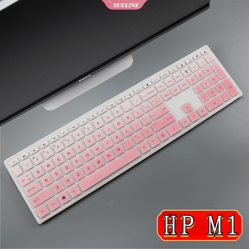 Pelindung Keyboard Silikon Transparan Anti Air Untuk HP Xiaoou 27-d074 Desktop 22-df010 / ZXL