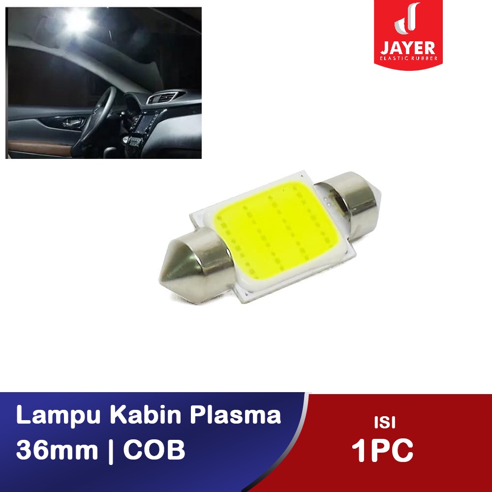 Lampu Kabin Mobil 36mm COB / Lampu plasma Kabin Mobil