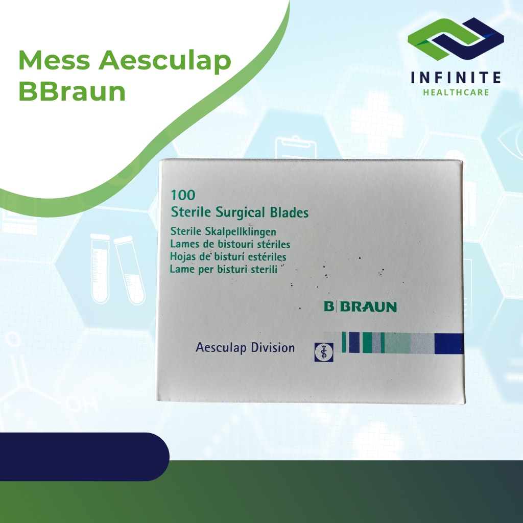 Jual B'Braun Bisturi No 15, 10, 11, 20, 21, Dan 23 Surgical Blade ...