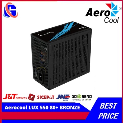 Aerocool LUX 550W PSU Powersupply 80+ BRONZE