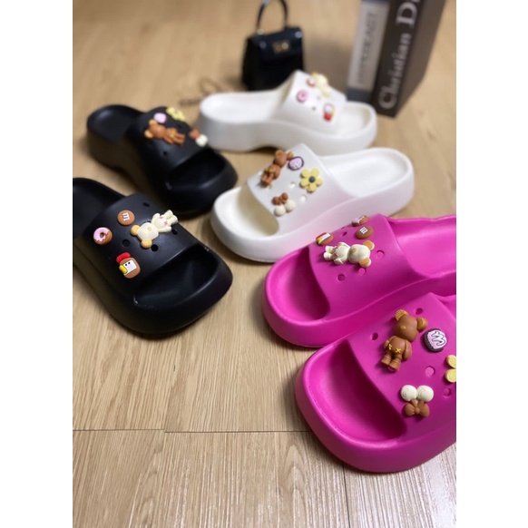 GJAZ SANDAL WEDGES KEKINIAN KIYOWO ALL VARIANT JIBBITZ