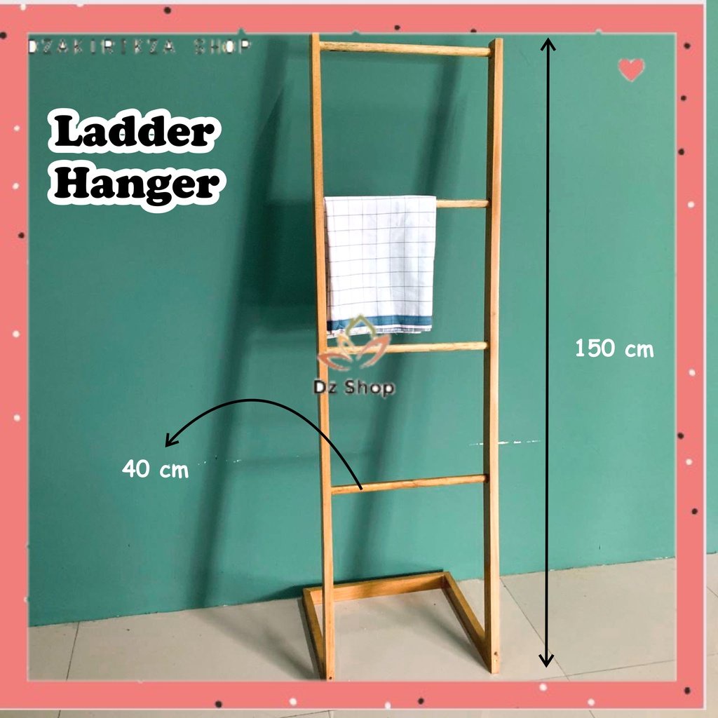 Rak Mukena Rak Sajadah Rak Sarung Rak Mushola Gantungan Hanger Kayu