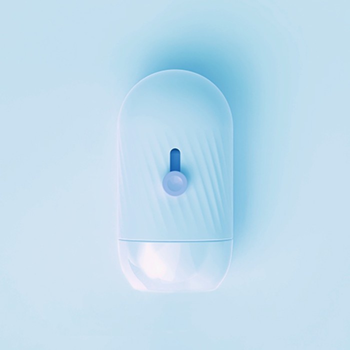 

CUTTER 2 IN 1 Roller Stamp Identity Protection Confidential ID - Biru Muda