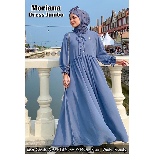 MORIANA DRESS JUMBO crinkle