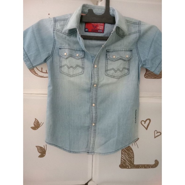 BAJU KEMEJA ANAK LAKI LAKI CARDINAL PRELOVED