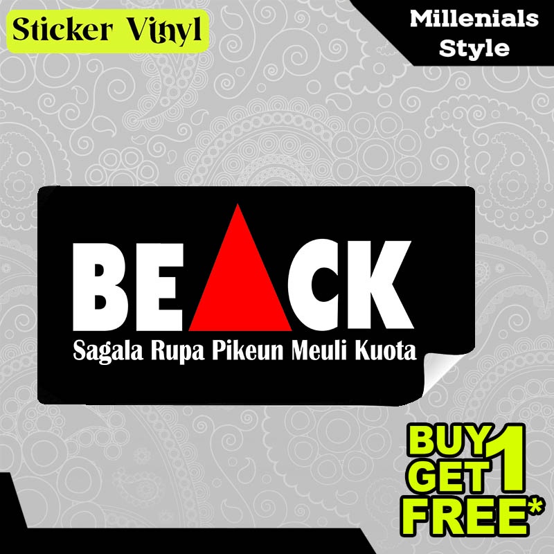 

Stiker Sticker Beak Sagala Rupa Pikeun Kuota Gambar Unik Desain Keren dan Kekinian Aesthetic Bahan Vinyl Satuan Anti Air