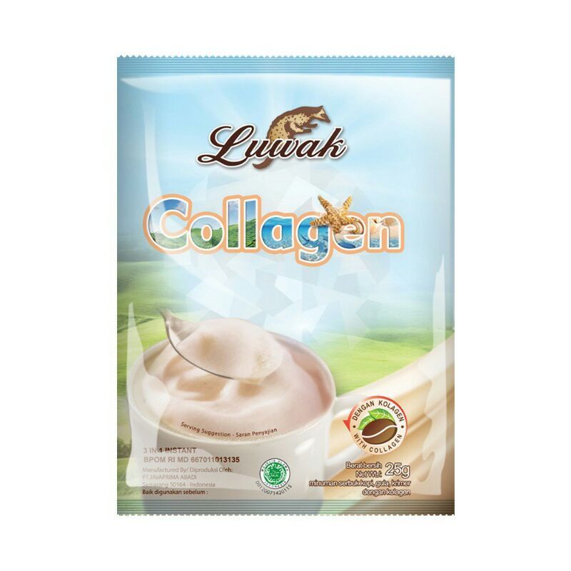 

Luwak white Cofee collagen 5x25gr