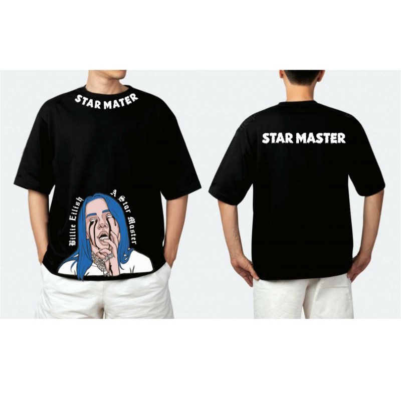 Kaos oversize billie eilish / tshirt original brand starmaster