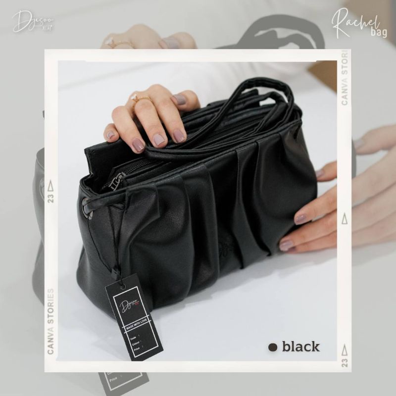 RACHEL BAG SYNTHETIC LEATHER BY DJISO SLIG BAG WANITA MURAH