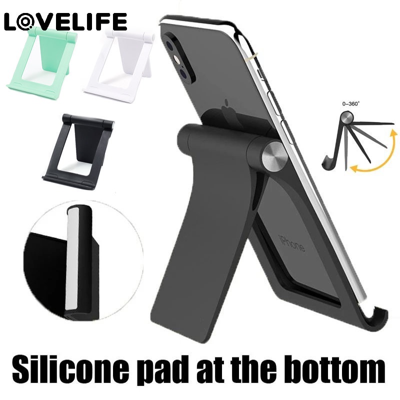 1pc Stand Holder Hp / Tablet Universal Portable Multifungsi Bisa Dilipat