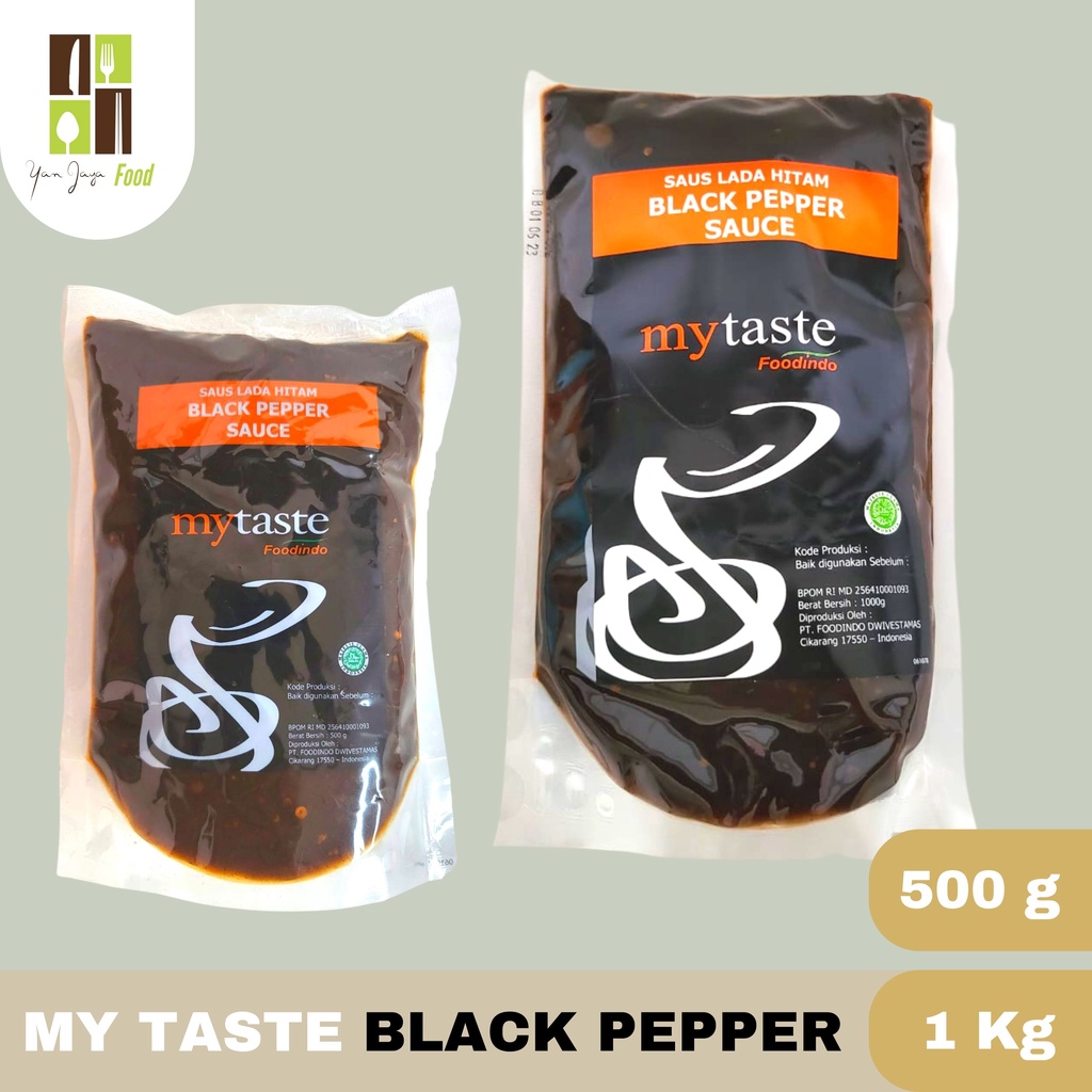 MyTaste BlackPepper Sauce Saus Black Pepper [500g/1Kg]