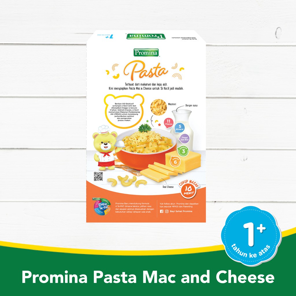 PROMINA Pasta Makanan Bayi Bergizi Bertekstur Lembut Usia 1+ Tahun