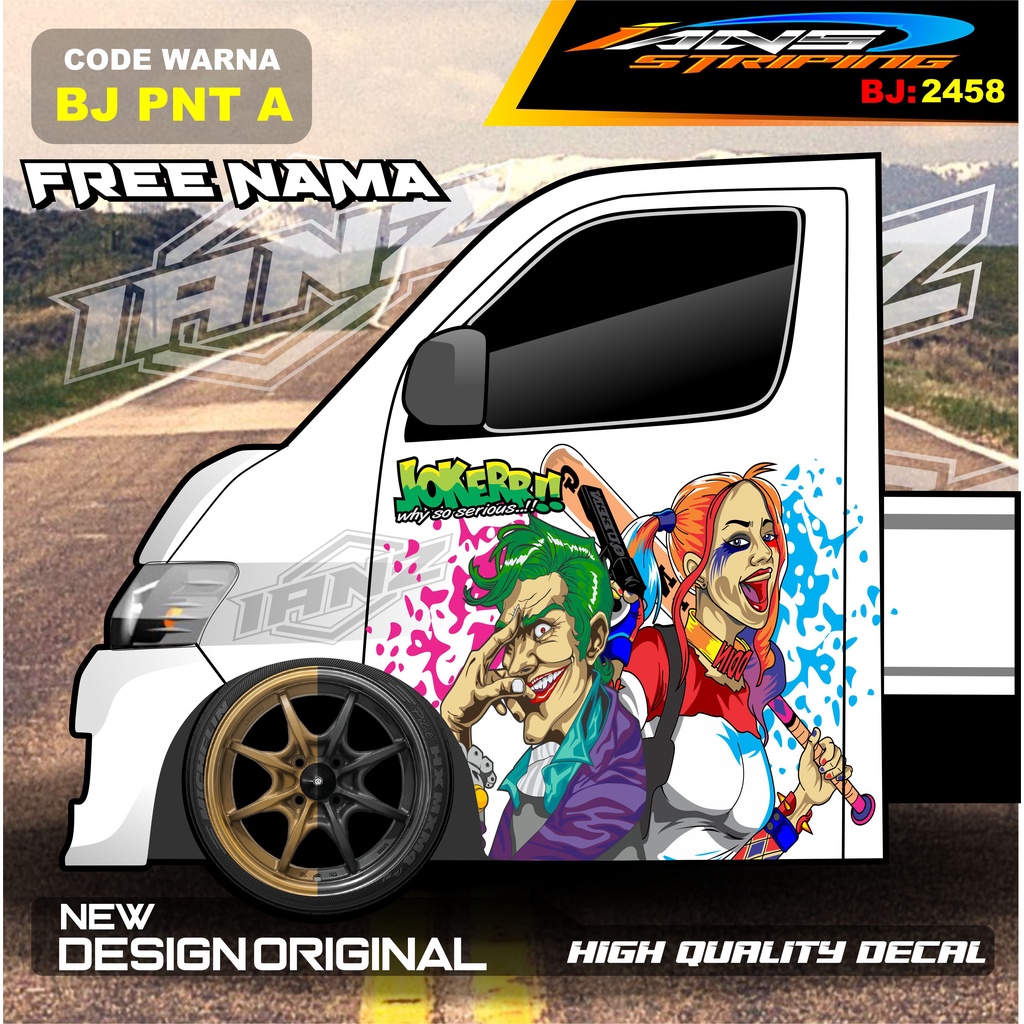 STICKER DECAL PINTU PICK UP GRANMAX / DECAL STIKER PINTU MOBIL CARRY L300 / STIKER PINTU PICK UP / STIKER MOBIL