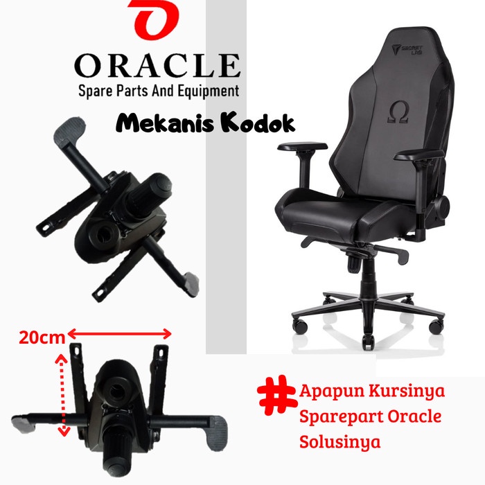 SM Oracleee | Sparepart Kursi Gaming Secretlab Mekanis Kodok 20*20 AWET