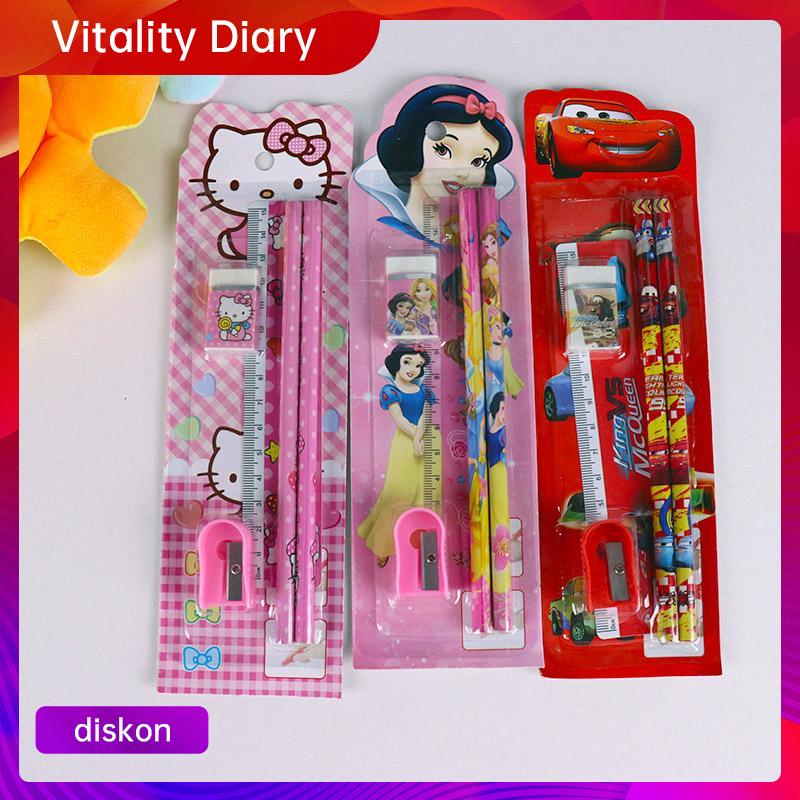 

【COD❤️】5pcs Siswa Kreatif Set Kartun Kartun Lucu Kindergarten Festival Kecil Hadiah Kecil VDY
