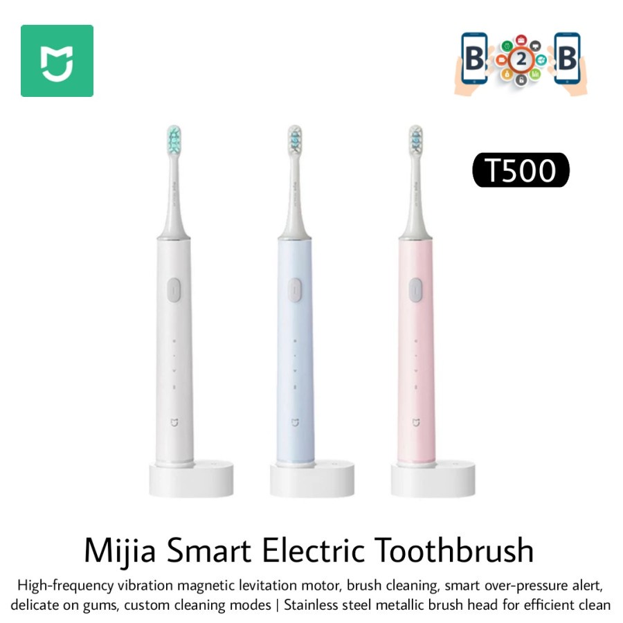 Mijia Smart Sonic Electric Toothbrush T500 Sikat Gigi Elektrik