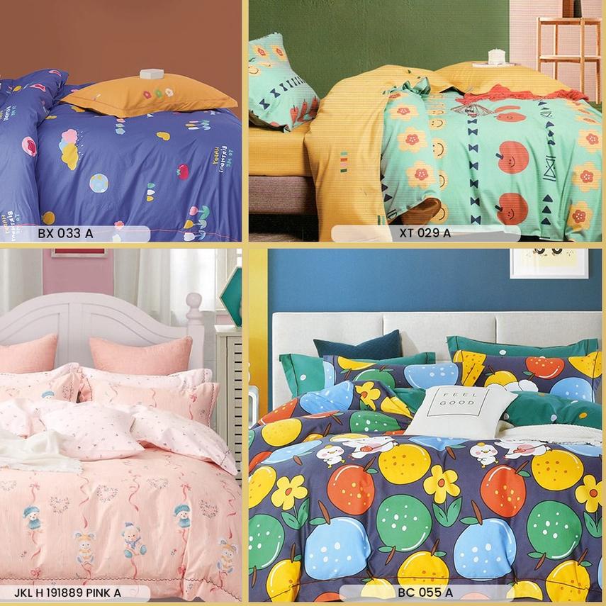 KAIN SPREI KATUN JEPANG MOTIF KARAKTER ANAK CEWEK LEBAR 250 METERAN 100% ORIGINAL PART 3