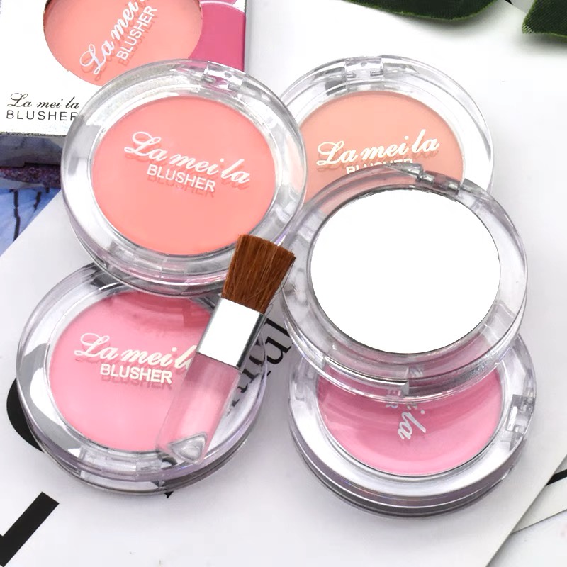 LUCKYMALL LAMEILA Blush On Palette Matte Anti Air Tahan Lama LA038 3040 ORIGINAL Blusher