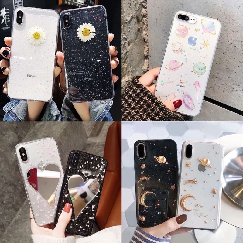 GLITTER CASE OPPO A57 2022 FIND X5 PRO A76 A74 A96 4G 5G READYSTOCK [TIPE HP LAIN BANYAK BISA REQUEST]