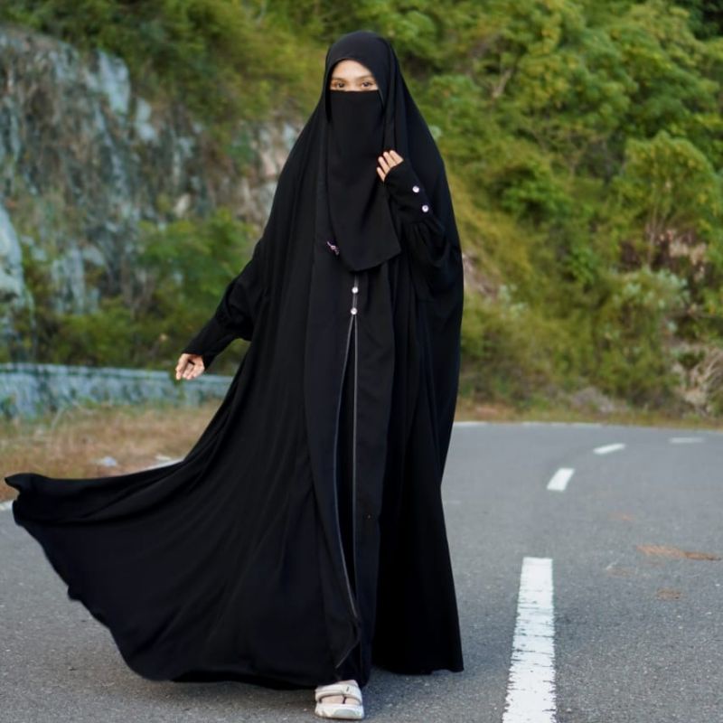 Gamis eksklusif atau Gamis overhead Shafura original by Mimauza