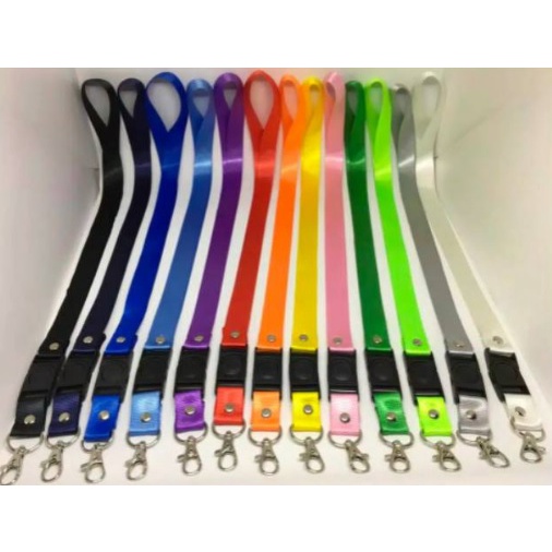 

Tali LANYARD STOPPER 1.5cm tali ID Card tali idcard polyster Name Tag 1,5 cm POLOS